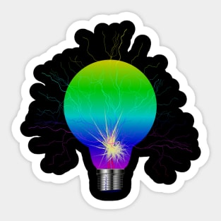 Lightbulb - Lamp - Graphic - Light Sticker